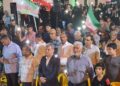 اجتماع باشکوه مردم انقلابی آبدان در تجمعات اقتدار و مقاومت + عکس